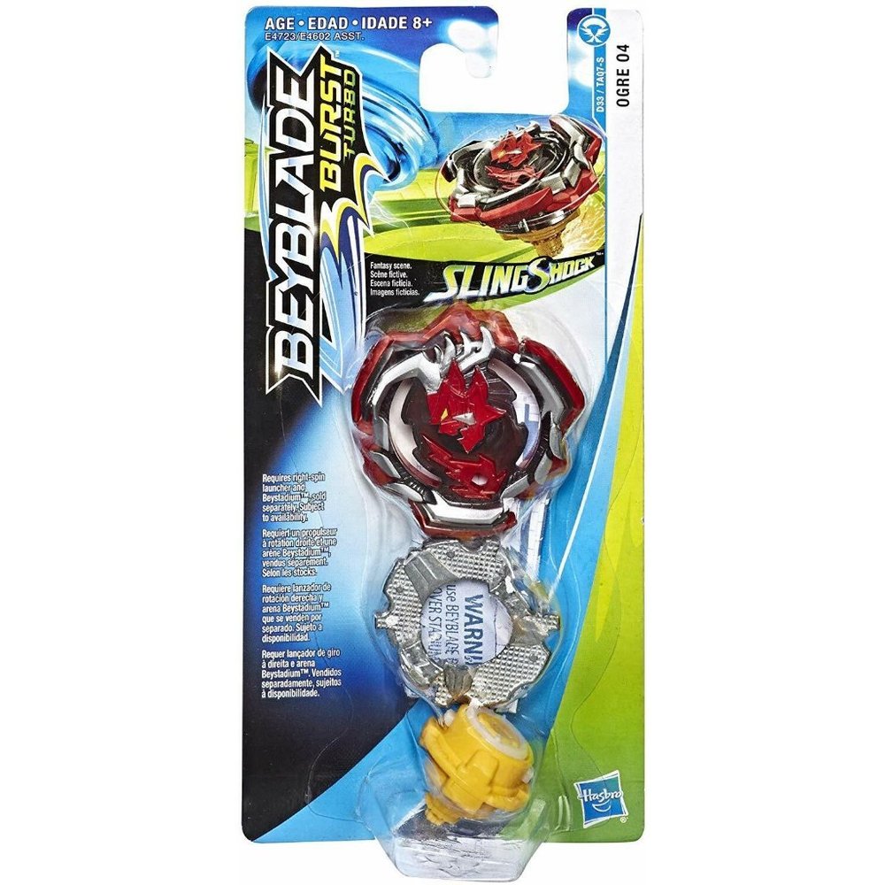 New‎ BEYBLADE Burst Turbo Slingshock Single Top Ogre O4 Battle Toy